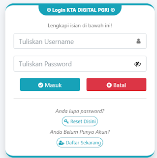Register PGRI Purwakarta - Persatuan Guru Republik Indonesia Cabang Kabupaten Purwakarta